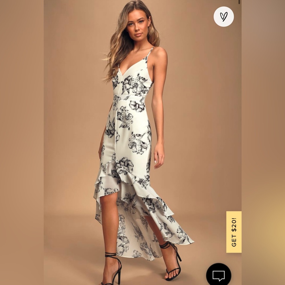 Lulus Daylily High-low Dress